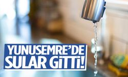 Yunusemre’de su kesintisi yaşanıyor!