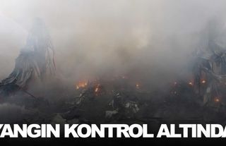Kocaeli’deki yangın 8 saat sonra kontrol altında