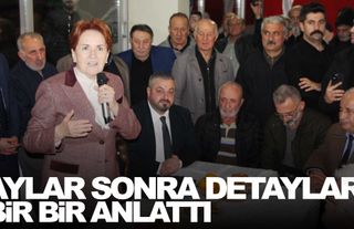 Meral Akşener günah çıkardı!