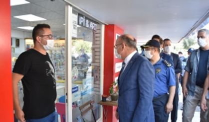 Manisa Valisi Karadeniz denetime katıldı