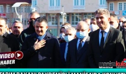 Bakan Pakdemirli Manisa'da