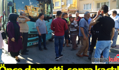 Trafikte tartıştığı sürücüyü darp etti!