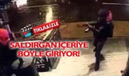 SALDIRGAN GÜVENLİK KAMERASINDA!