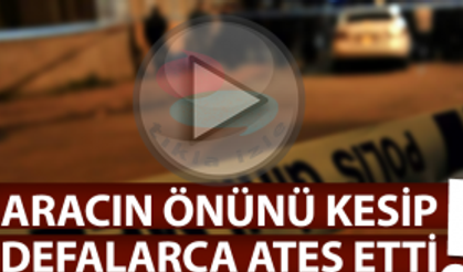 Aracın önünü kesip pompalı tüfekle yaraladı