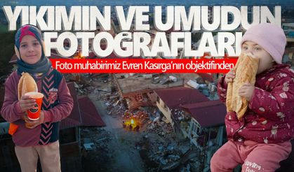 10 ili vuran depremin çarpıcı fotoğrafları
