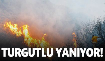 Turgutlu’daki yangından fotoğraflar geldi!