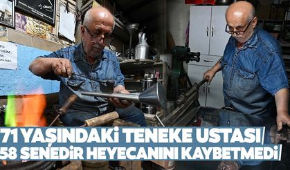 Manisa’da kaybolmaya yüz tutmuş mesleğini yaşatmaya çalışıyor!