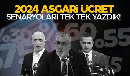 Asgari ücrete yeni yıl zammı: 2024 senaryoları ve yüzde artışlar