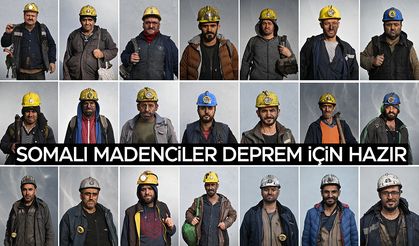 Somalı madenciler arama kurtarma görevleri için hazır