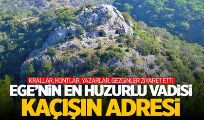 Manisa’ya sadece 40 dakika! İzmir’in en huzurlu vadisi…