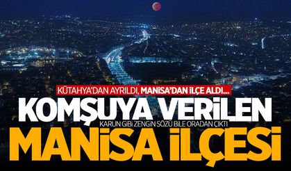 Kütahya'dan ayrılan şehre verilen Manisa ilçesi! Geçmişi çok derin...