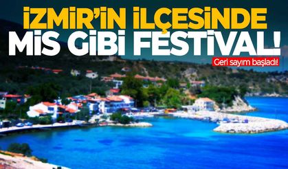 İzmir’in ilçesinde mis gibi festival!