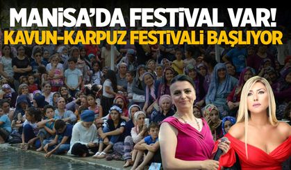 Gölmarmara'da Kavun-Karpuz Festivali Yapılacak!