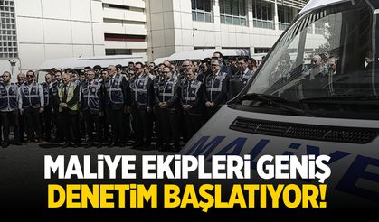 Maliye mükelleflere yönelik geniş denetim başlattı!