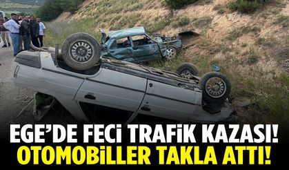 Karayolunda gençlerin karıştığı kazada 7 yaralı