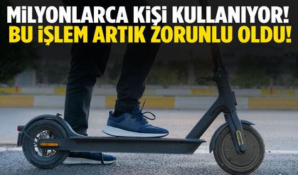 Milyonlarca kişi kullanıyor… Artık zorunlu oldu!