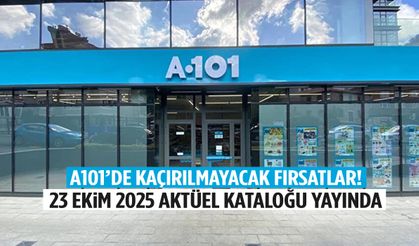 A101 23 Ekim 2025 aktüel kataloğu yayında! Bu hafta indirim yağmuru var…