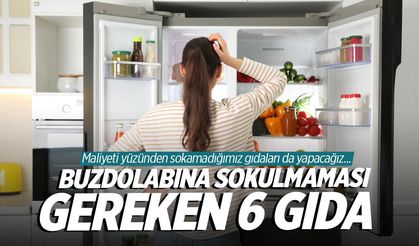 Bu hataya düşmeyin: Buzdolabına girmemesi gereken 6 gıda