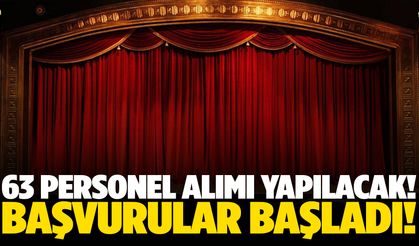 Sınavsız 63 personel alımı yapılacak!