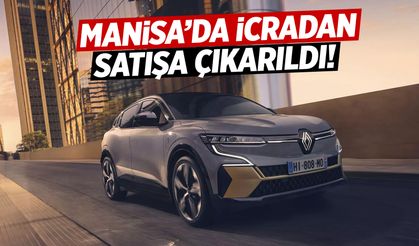 Manisa'da 2023 model elektrikli otomobil icradan satışa çıkarıldı