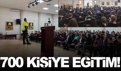 Manisa’da 700 kişiye suç önleme ve farkındalık eğitimi