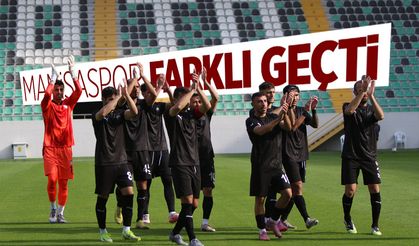 Manisaspor 3 puanı 3 golle aldı