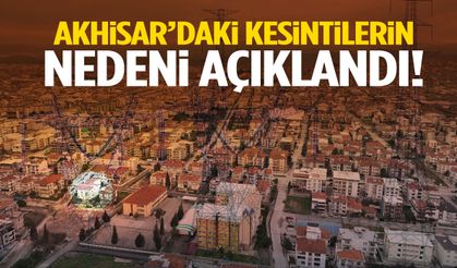 Akhisar’daki elektrik kesintilerinin nedeni açıklandı