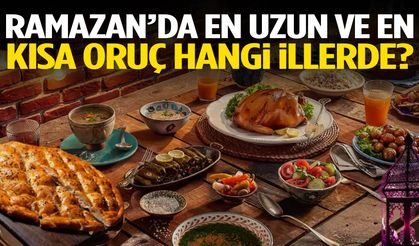 Ramazan’da en uzun ve en kısa oruç hangi illerde?