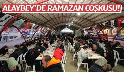 Alaybey’de iftar programı düzenlendi!