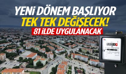 Yeni dönem başlıyor… Tek tek değişecek!