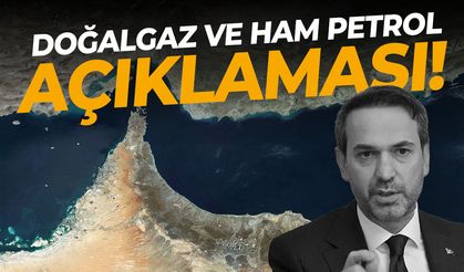 Doğalgaz ve ham petrol açıklaması!