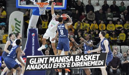 Glint Manisa Basket, Anadolu Efes'e direnemedi: 76-85