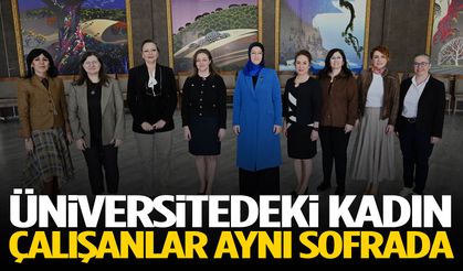 MCBÜ’de kadın çalışanlar 8 Mart programında bir araya geldi