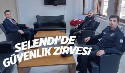 Selendi’de güvenlik zirvesi