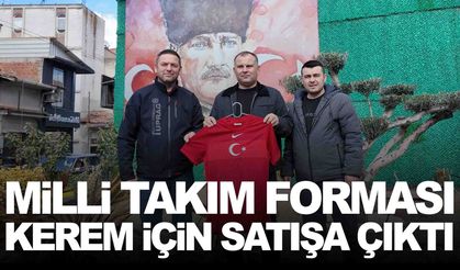 Manisalı DMD hastası Rahmi Kerem için Milli forma açık artırmada