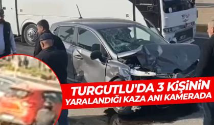 Yaralılar vardı! Kaza anı ortaya çıktı