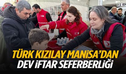 Türk Kızılay Manisa’dan dev iftar seferberliği! 85 bin kişiye ulaşıldı