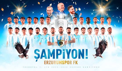 Erzurumspor FK Süper Lig'e çıktı!