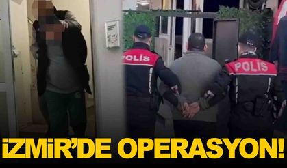 İzmir’de aranan şüphelilere operasyon: 131 kişi yakalandı