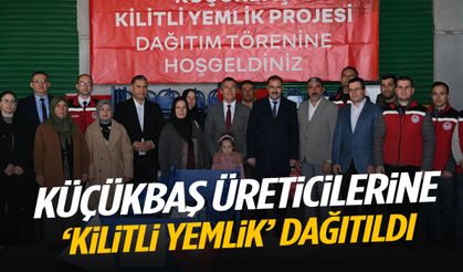 Manisa’da küçükbaş üreticilerine kilitli yemlik dağıtıldı!