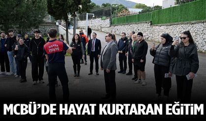 MCBÜ’de hayat kurtaran eğitim