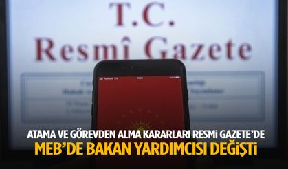 Milli Eğitim Bakanlığı’nda kritik değişim!