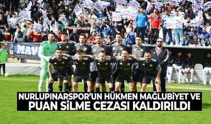 Nurlupınarspor’un hükmen mağlubiyet ve puan silme cezası kaldırıldı