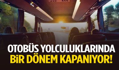 Otobüs yolculuklarında bir dönem kapanıyor! Artık bedava olmayacak