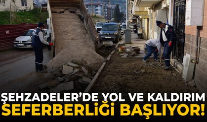 Şehzadeler’de 67 mahallede yoğun çalışma başlıyor!