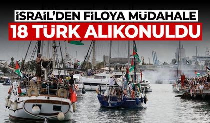 Sumud Filosu’nda kriz: 18 Türk aktivist alıkonuldu