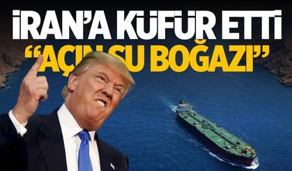 Trump kendini tutamadı! İran'a küfrü bastı