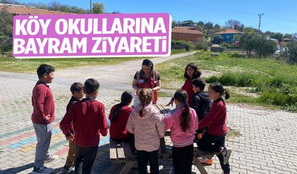 Yunusemre’de 23 Nisan sevinci köy okullarına taşındı