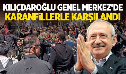 Kemal Kılıçdaroğlu CHP Genel Merkezi'ne döndü