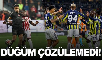 Şampiyonluk düğümü bu hafta çözülemedi